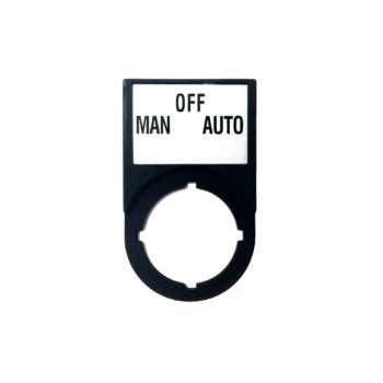 MAN-OFF-AUTO Plate - 2