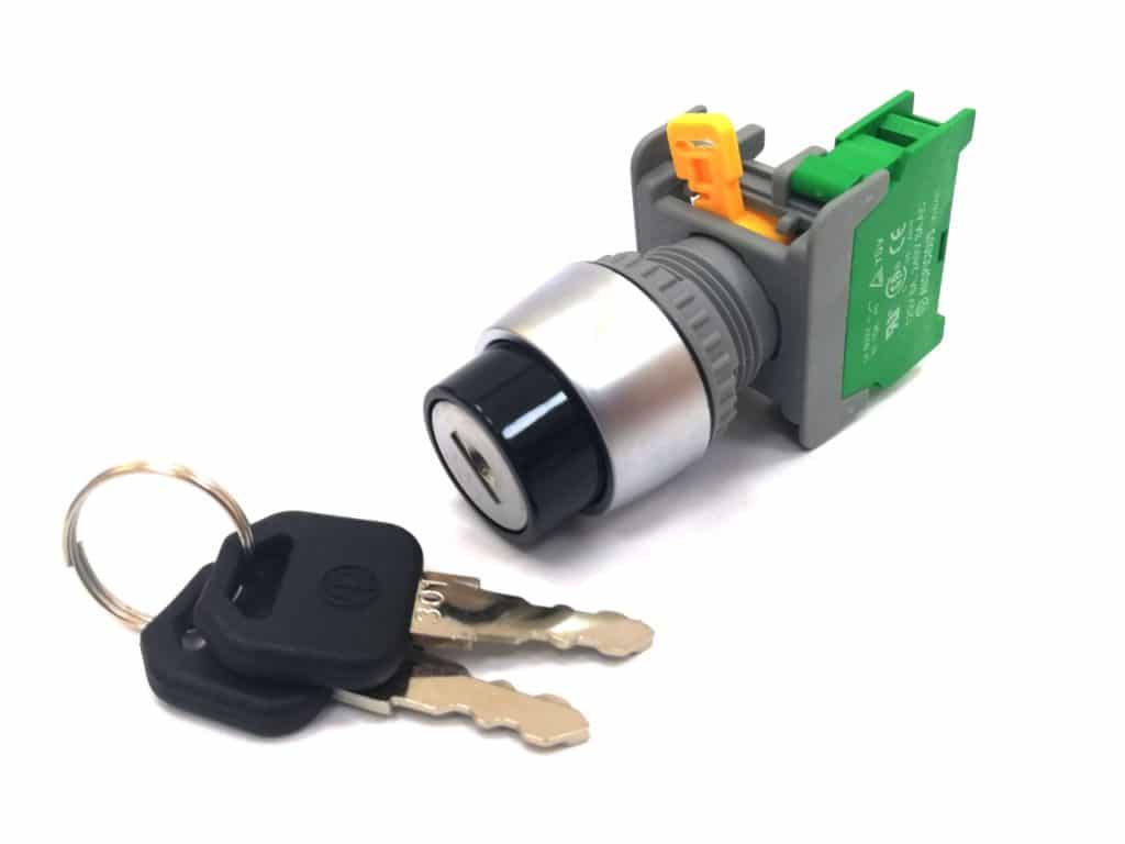KSR222 2 POSITION SPRING RETURN KEY SWITCH Hassan Abbas Trading Co. LLC