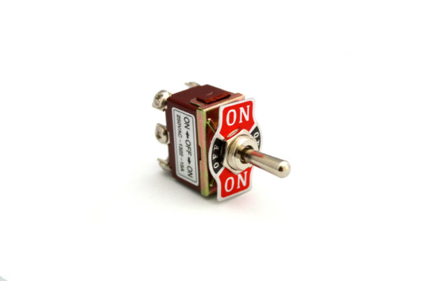 1322 ON-OFF-ON 6Pole Toggle Switch