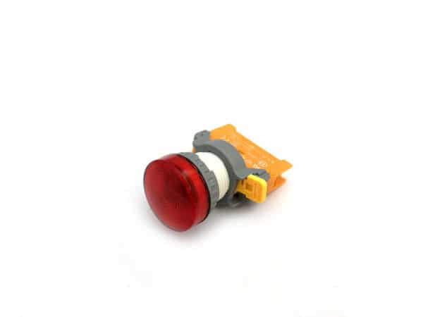 PLN22 22mm Panel Indicator Ba9s Bulb Red