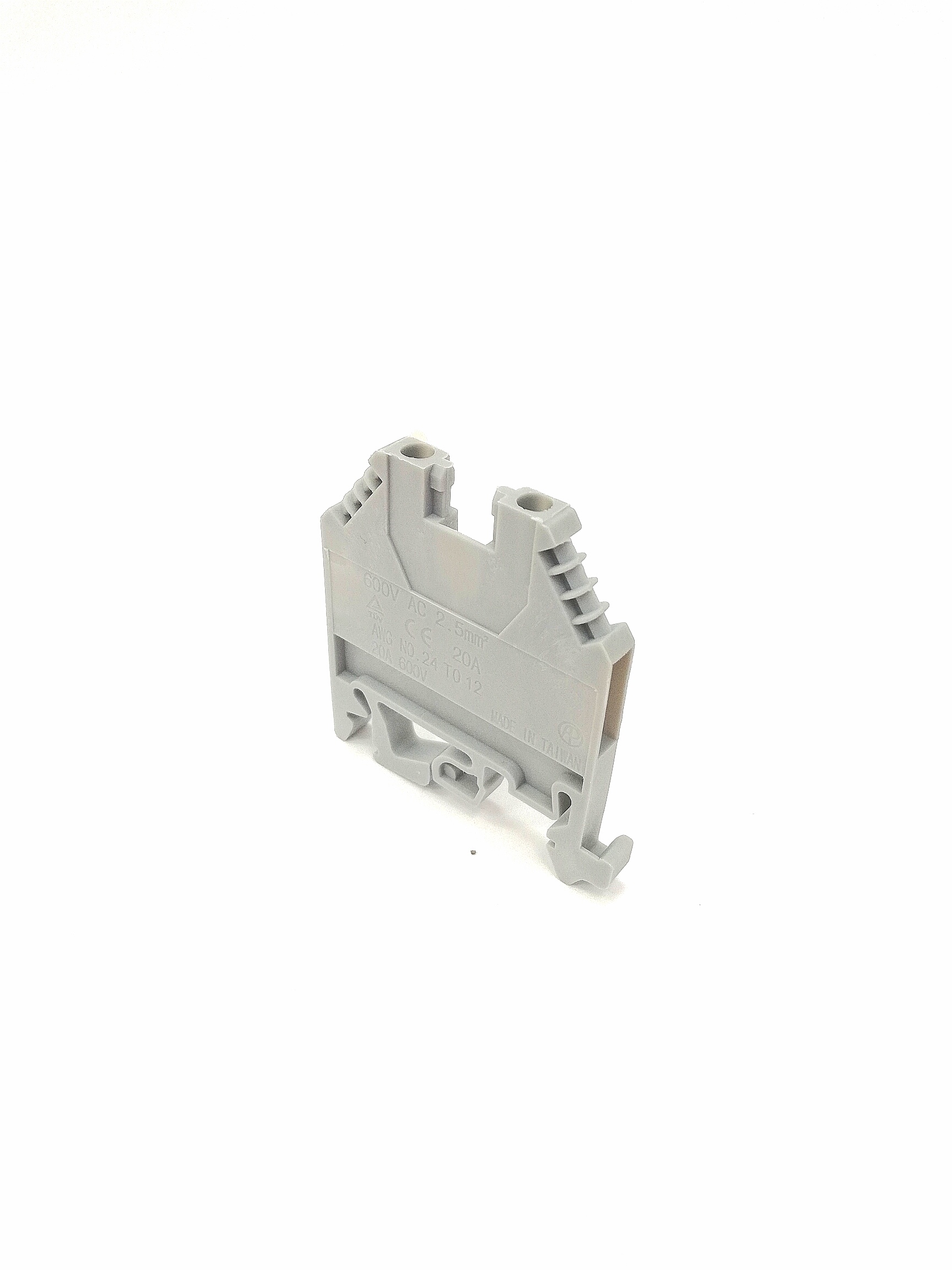 In-line Terminal Block for DIN Rail, Button Operation Type 2216