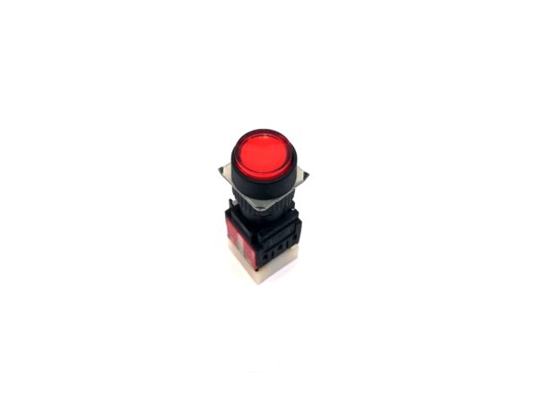 16mm Red Round Push Button