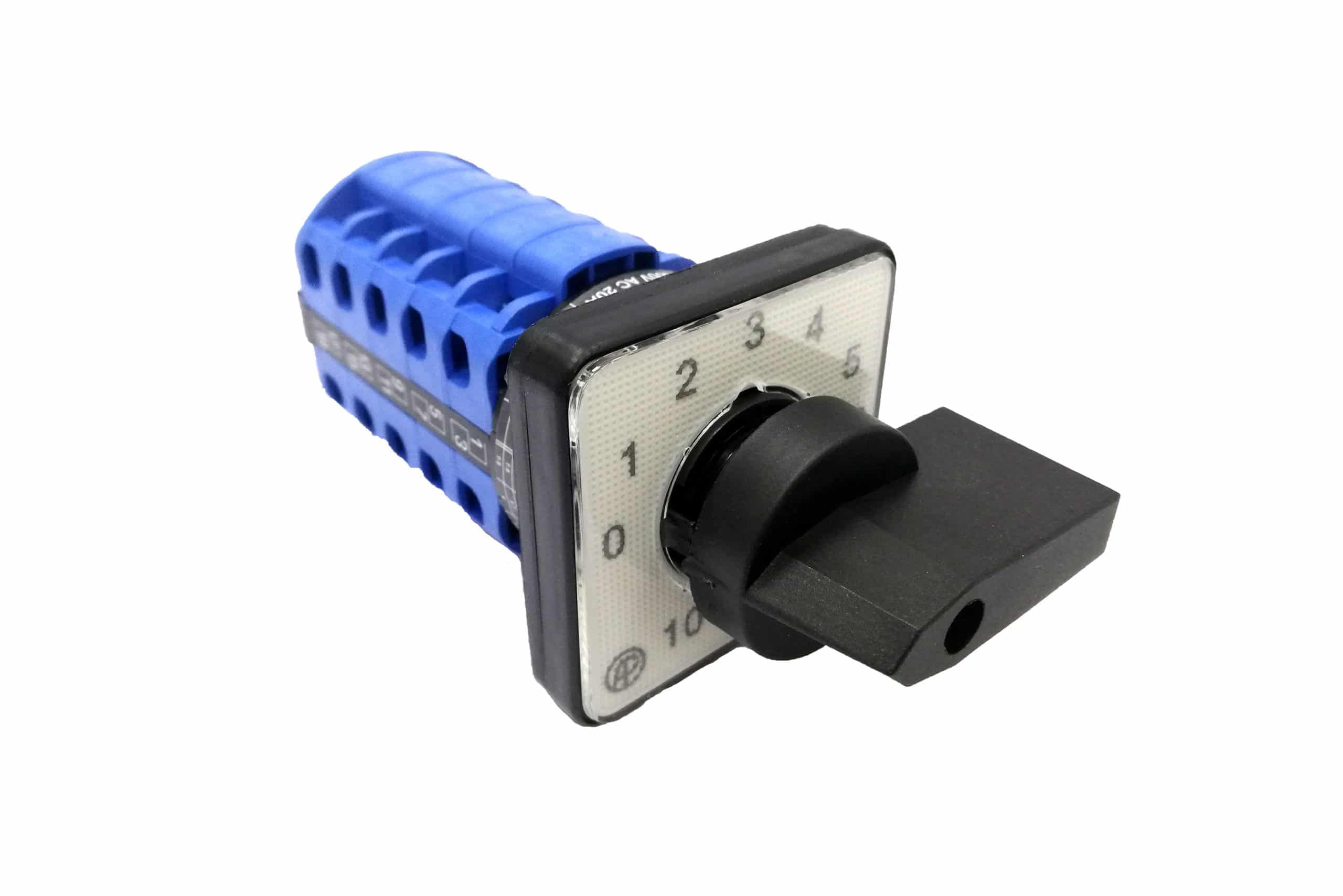 CANAL ELECTRONIC Axial Rotary Switch – 1 Circuit, 12 Position, Solder Lugs, SR26NS1112M10