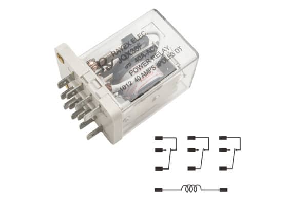 JQX38-F 11Pin 40A Power Relay